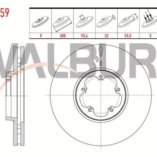 FREN DİSKÖN TRANSIT CUSTOM 11- TRANSIT V363 14>