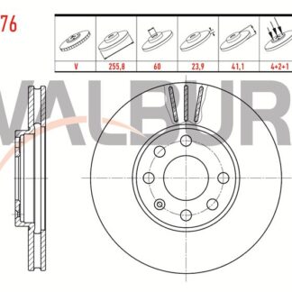 FREN DİSKÖN ASTRA G 98> 256MM