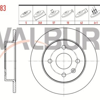 FREN DİSKARKA ASTRA G 98> ASTRA F CLASSIC 99> ASTRA H 04> MERIVA A 03>