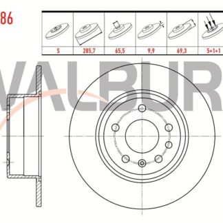FREN DİSKARKA VECTRA B 95> / 900 93> 9-3 98> 9-5 97>