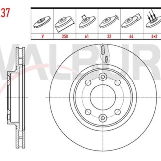 FREN DİSKÖN CLIO IV CLIO SYMBOL II / LOGAN II SANDERO II