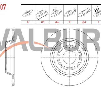 FREN DİSKARKA FOCUS IV 18> 271MM