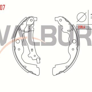 KAMPANA BALATA CLIO IV 13> CLIO SYMBOL KANGOO II 08> CAPTUR 13> / LOGAN DUSTER 10> DOKKER 12> LODGY 12> / CITAN 12>