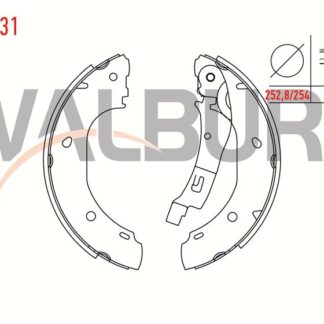 KAMPANA BALATA DUCATO 94>06 / BOXER 94>06 / JUMPER 94>06
