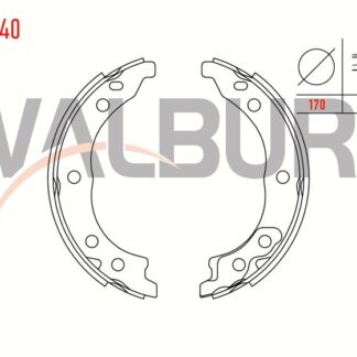 EL FREN PABUC BALATASI BOXER 2.0 2.0 HDI 2.2 HDI 2.8D 2.8HDI 98> 02> JUMPER 98> 02> DUCATO 98> 02> 172×42