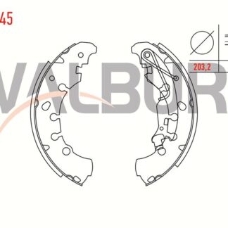 KAMPANA BALATA FIORINO 08> QUBO 08> PANDA 12> PUNTO GRANDE PUNTO / YPSILON 11> / P605 89> BIPPER 08> / NEMO 08> / CORSA D 06> ADAM 13> / SANTAFE 06>