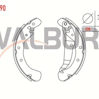 KAMPANA BALATA ASTRA G 98> ASTRA F 91> ASTRA H 04> VECTRA B 95> COMBO 00> ZAFIRA A 99> ZAFIRA B 05>