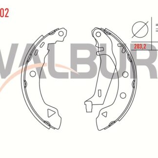 KAMPANA BALATA MAREA BRAVA BRAVO I / R19 EXPRESS 203X39