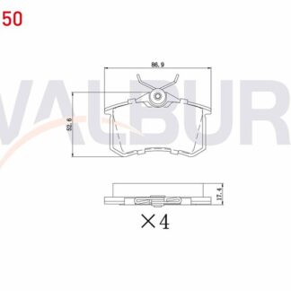 FREN BALATASIARKA CLIO III MEGANE II III IV SCENIC II III IV MODUS TWINGO II FLUENCE ESPACE III / P307 P308 PARTNER / XSARA C2 C3 C4 BERLINGO / GOLF BORA POLO III EOS JETTA IV PASSAT