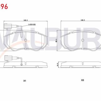 FREN BALATASIÖN FİŞLİ DUCATO 02> / BOXER 02> / JUMPER 02>