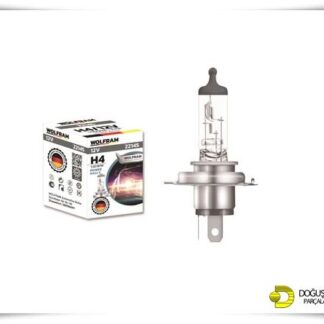 AMPUL H4 12V 100/90W STANDART IŞIK TIRNAKLI P43T