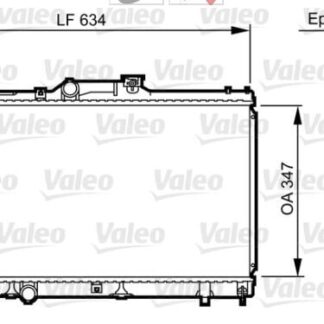 VAL 731441 COROLLA (E10, E11) SU RADYATÖRÜ