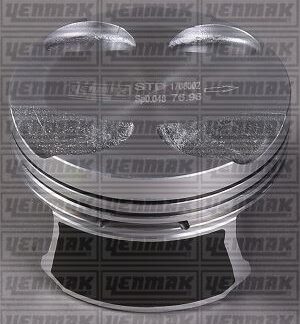 MOTOR PISTON SEGMAN (STD) P3008 P2008 PARTNER TEPE 207 P308 P508 P208 P5008 C3 PICASSO C4 C4 PICASSO DS3 C5 III BERLINGO III EP6 EP6C (1,6 16V) MINI ONE MINI COOPER N16B16 / W10B16A