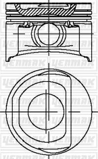 MOTOR PISTON SEGMAN FIAT ALBEA DOBLO PALIO 1.4 8V (72.00mm)