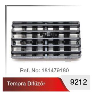 KALORIFER HAVALANDIRMA DIFRIZORU TEMPRA / TIPO / UNO