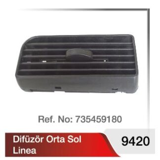 KALORIFER HAVALANDIRMA DIFRIZORU ORTA SOL LINEA