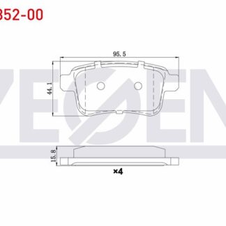 FREN BALATASIARKA KANGOO III 08> / CITAN 12>