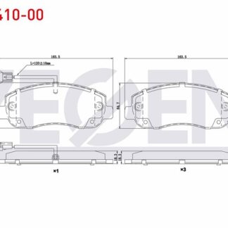 FREN BALATASIÖN FİŞLİ MASTER II 98> MASTER III 10> / MOVANO A 98> MOVANO B 10> / NV400 10> INTERSTAR 02>