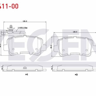 FREN BALATASIARKA FİŞLİ MASTER III 10> / MOVANO B 10> / NV400 10>