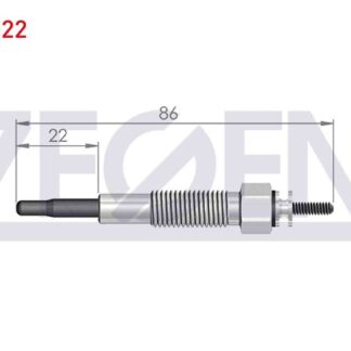 ISITMA KIZDIRMA BUJİSİ RANGER 2.5D / MAZDA 626 II III 2.0D E2200 2.2 D 84-04 / VITARA 2.0 TD
