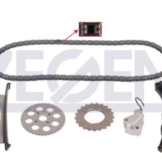 EKSANTRIK ZINCIR SETI (6 PARCA) FIAT DOBLO 1.3 MJT 2005- / FIAT PUNTO 2003- / OPEL CORSA C 2003-