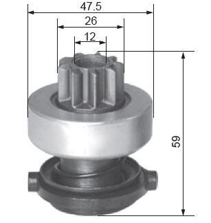 MARS DISLISI BOSCH TIP 9 DIS MERCEDES 190 BENZINLI (15650 / 54 9140)