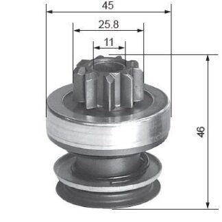 MARS DISLISI BOSCH TIP 9DIS FIAT ALBEA DOBLO OPEL 1,3 MULTIJET 8 KANAL 154437