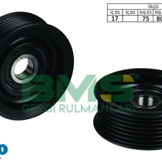 ALTERNATOR GERGI RULMANI 17×75 / 80×30.5 PLASTIK (PLASTIC) 7 PK HONDA CRV III. CRV V. STREAM