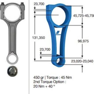 PISTON KOLU CORSA C CORSA D ASTRA J MERIVA A 1.3 CDTI ALBEA LINEA DOBLO PALIO EGEA