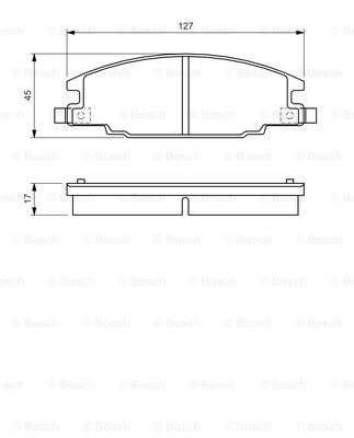 ON FREN DISK BALATA ISUZU TFR24 TFR54 TFS FRONTERA A 2.4I / 2.3TD