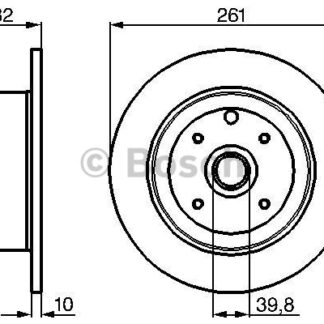 ARKA FREN DISKI ABS HARIC CALIBRA 2.0I VECTRA A 2.0I