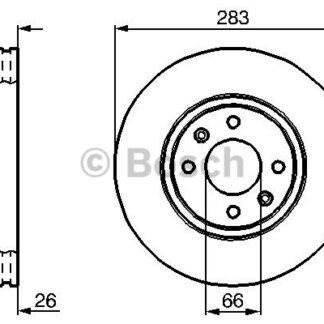 ON FREN DISK AYNASI XANTIA P406 XU10J4R / EW10J4 (2,0 16V) 2,2HDI 16V ES9J4S (3,0 V6 24V) / (95 ) HAVA SOGUTMALI