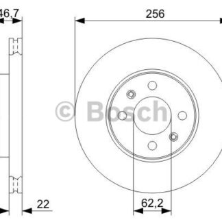 ON FREN DISKI AYNASI HYUNDAI ACCENT ERA 2006-2011 KIA RIO 2005-> I20 2007-> 256MM