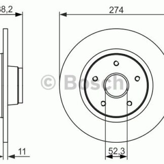 RULMANLI ARKA FREN DISK AYNASI RENAULT KANGOO II CITAN 1.5dCI 1.6I