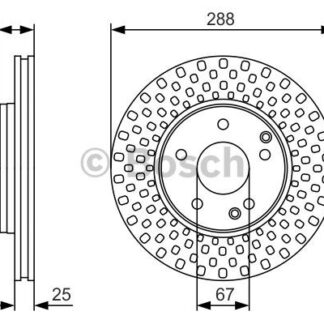 FREN DISKI ON W203 00>07 CL203 03>08 C209 02>09 W210 96>02 R170 96>04