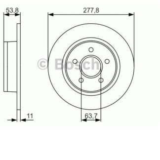 ARKA FREN DISK AYNASI CONNECT 1,8TDCI 02>13 ABSLI