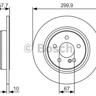 FREN DISKI ARKA W204 08>14 S204 09>14 C204 11> C207 09>16 A207 10>16