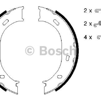 ARKA FREN PABUCLU BALATA LT 28 35 46 SPRINTER 901 902 903 904 95>06
