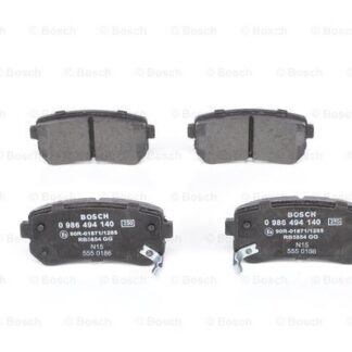 ARKA FREN BALATASI HYUNDAI ACCENT ERA 06> / I20 08>15 / I30 07>12 / IX20 IX35 10> / SONATA 10>14 / KONA 19> / KIA CEED 06>12 / CERATO 08> / RIO 05> / SPORTAGE 04>11 FWD