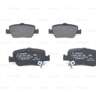 FREN BALATASI ARKA TOYOTA AURIS 1.4 D4D 1.6 07-> COROLLA 1.4 D4D 1.6 07-12
