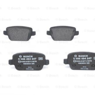 ARKA FREN BALATASI MONDEO IV CA2 07>14 S-MAX 09> 06> S-MAX 09> MONDEO III 00>07 IV 07> KUGA 08> GALAXY III 06> / S80 II 06> S80 VOLVO 07> V70 06> V70 VOLVO 07> XC70 06> / FREELANDER 2 2.2