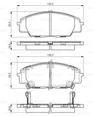 ON FREN BALATASI HONDA CIVIC VI 2.0 TYPE-R 01-11 S2000 00->
