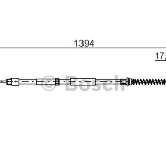EL FREN TELI ARKA SAG SOL CRAFTER SPRINTER (5 TON) 06>09 (1394/1065mm)