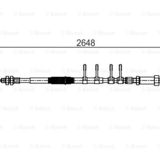 EL FREN TELI ON DUCATO BOXER JUMPER III (DINGIL MESAFESI 3800mm) 06> (2648 / 2335)