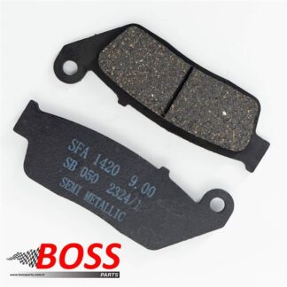FREN BALATASI MOTOSIKLET ON HONDA> CBF(600)-04>07 / CBR 250R(250)-10>17 VF-SHADOW(750)-94>07 / VTC-SHADOW(600)-94>07 XL VTRANSALP(600)94>96 KAWASAKI> NINJA 650KRT(650)-17>20 / VERSYS ABS(650)-15>20 VERSYS X(300)-17>20 KYMCO> G-DINK(200)-12>17 / GRAND DINK(125)-12>17 PEOPLE(250)-03>04 / SUPER DINK(30