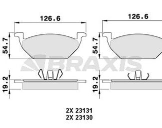ON FREN BALATASI GOLF IV 97> BORA 98> POLO V 09> POLO IV 01> JETTA IV 10> BEETLE 11> UP 11> LT28-35 96>06 LT28-46 96>06 / A1 10> A3 96> / CORDOBA 02> TOLEDO IBIZA IV 01> IBIZA V 08> LEON 99> / FABIA OCTAVIA ROOMSTER 06> CITIGO 11> RAPID 12> / V-CLASS 96> SPRINTER 95>06 VITO 96>03