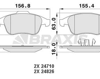 ON FREN BALATASI LAGUNA III 2.0GT / 2.0DCI GT / 3.0DCI 03 / 08>