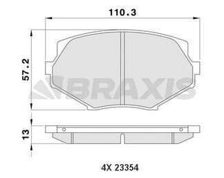 ON FREN BALATASI MAZDA MX-5 2000-2005 FISLI
