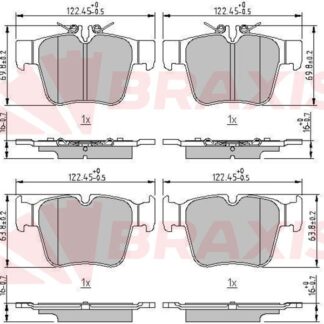 FREN BALATASI ARKA X253 15>19 W205 15>18 S205 15>18 C253 16>19