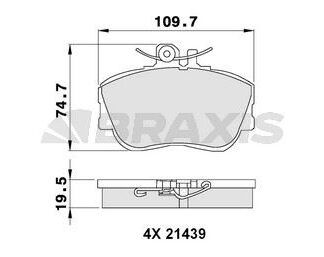FREN BALATASI ON C-CLASS W202 94>00 S202 96>01